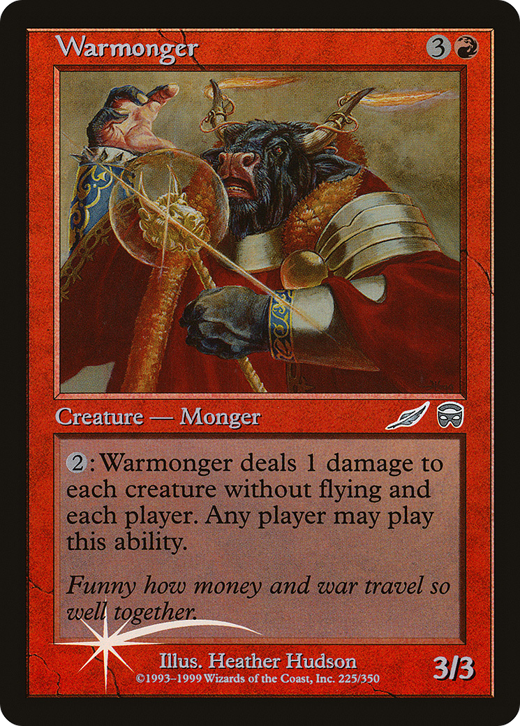 Warmonger (MEDIA-1999-2) -  Foil