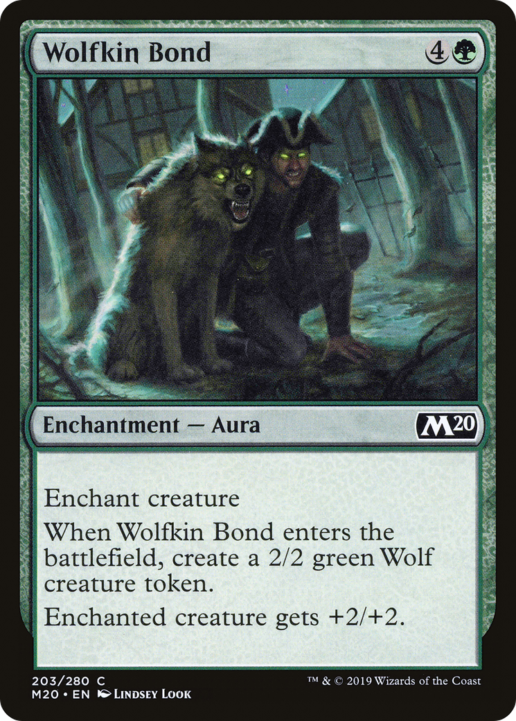 Wolfkin Bond (M20-203) -  Foil