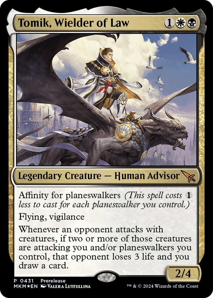 Tomik, Wielder of Law (PRE-431) -  Foil