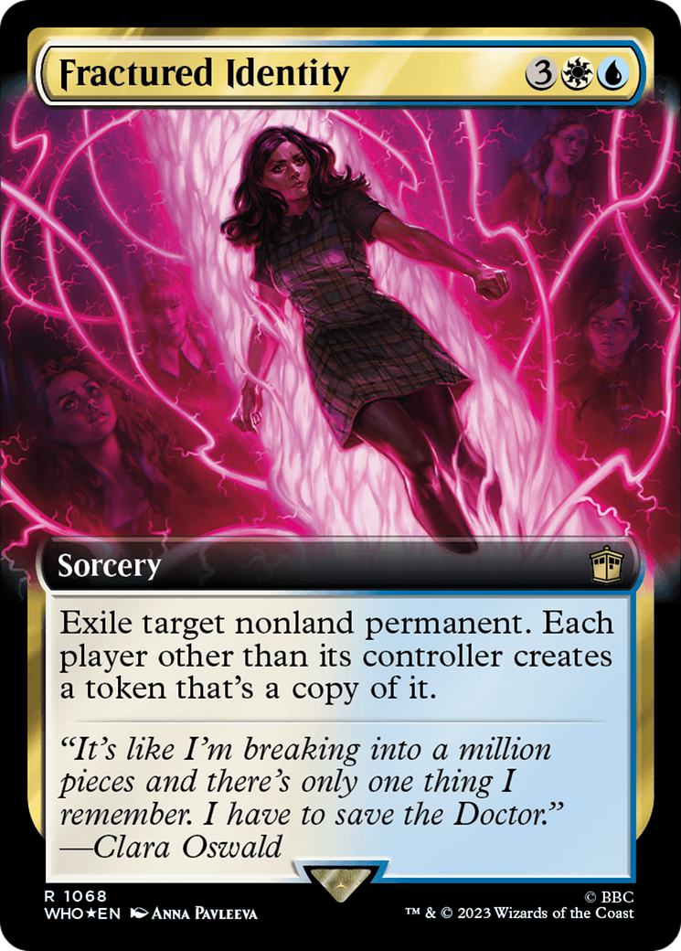 Fractured Identity (WHO-1068) - : (Extended Art) Foil