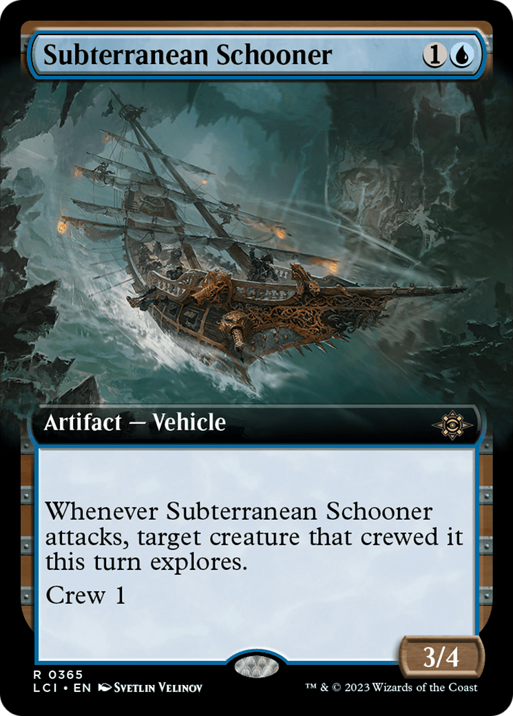 Subterranean Schooner (LCI-365) - : (Extended Art) Foil