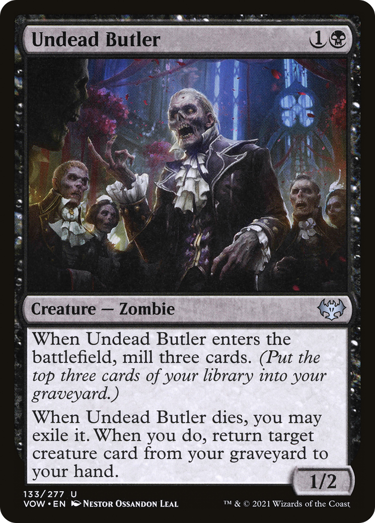 Undead Butler (VOW-133) -  Foil