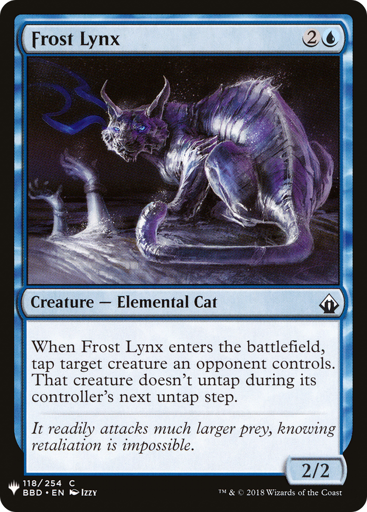 Frost Lynx (LIST-BBD-118) -