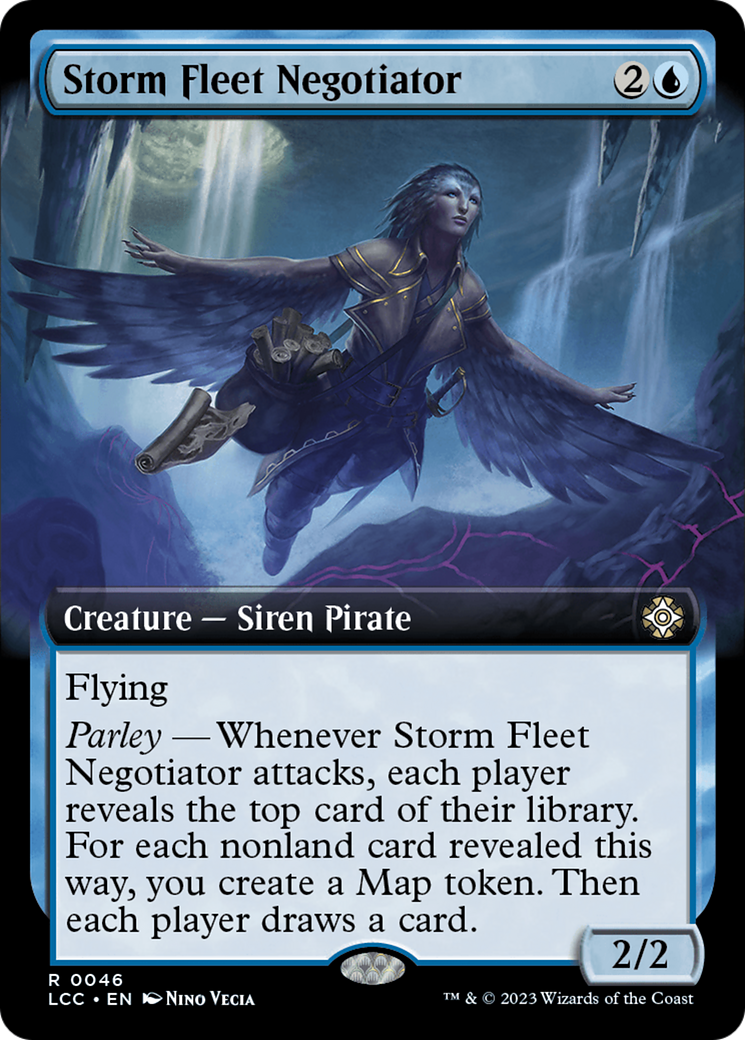 Storm Fleet Negotiator (LCC-046) - : (Extended Art)