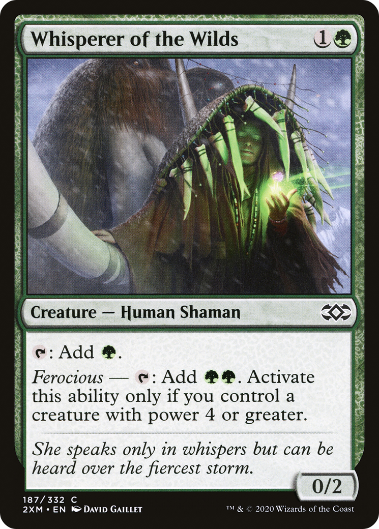 Whisperer of the Wilds (2XM-187) -  Foil