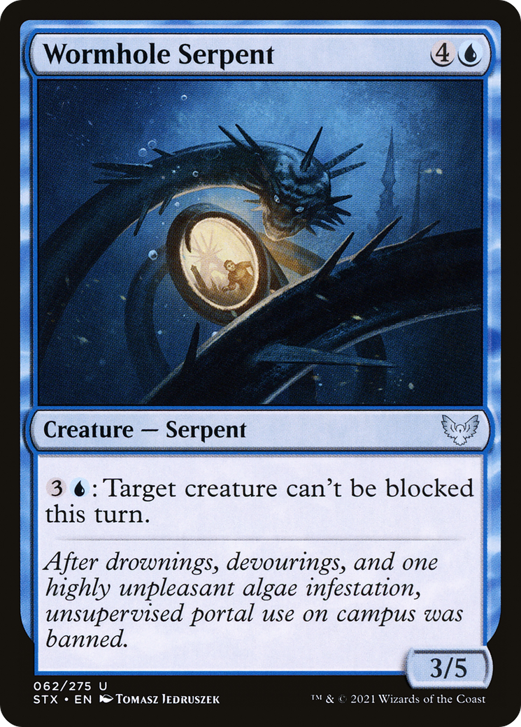 Wormhole Serpent (STX-062) -  Foil