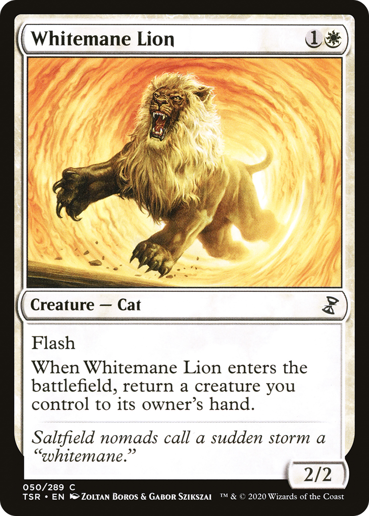 Whitemane Lion (TSR-050) -  Foil