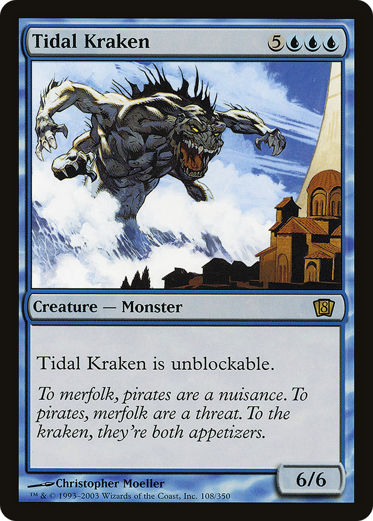 Tidal Kraken (8ED-108★) -  Foil