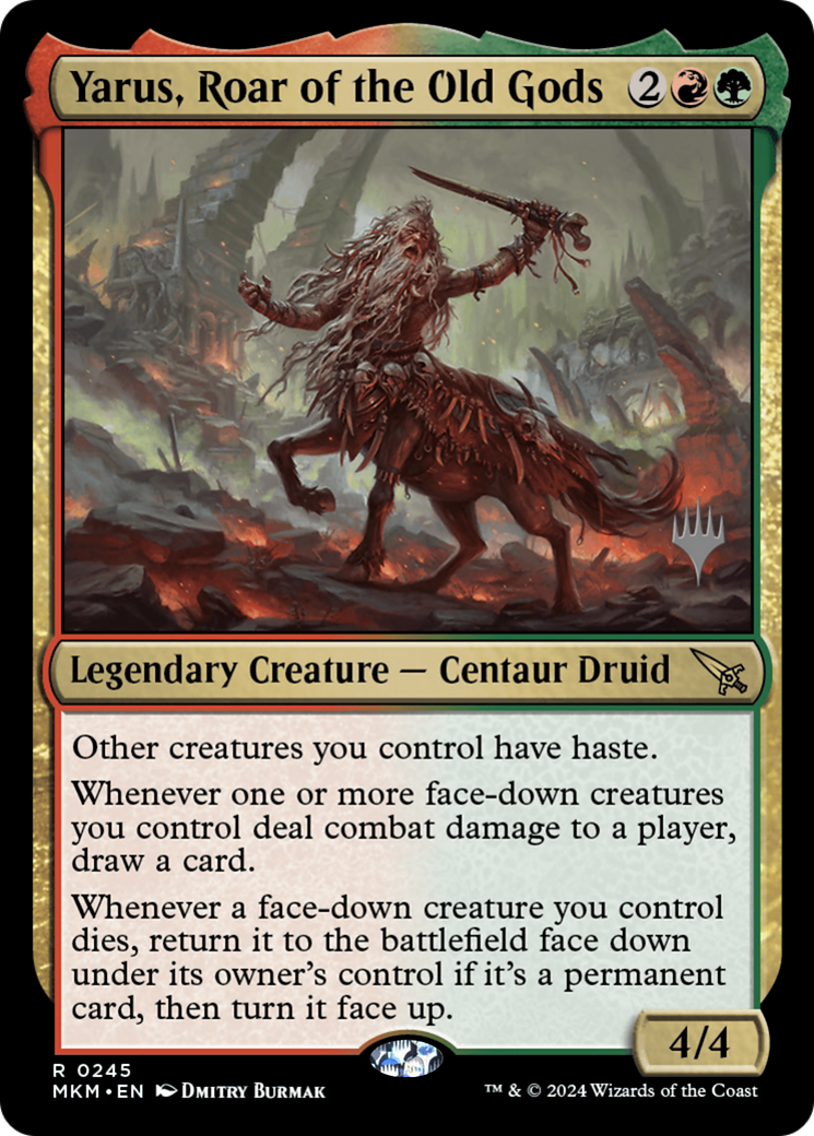 Yarus, Roar of the Old Gods (PPMKM-245P) -  Foil