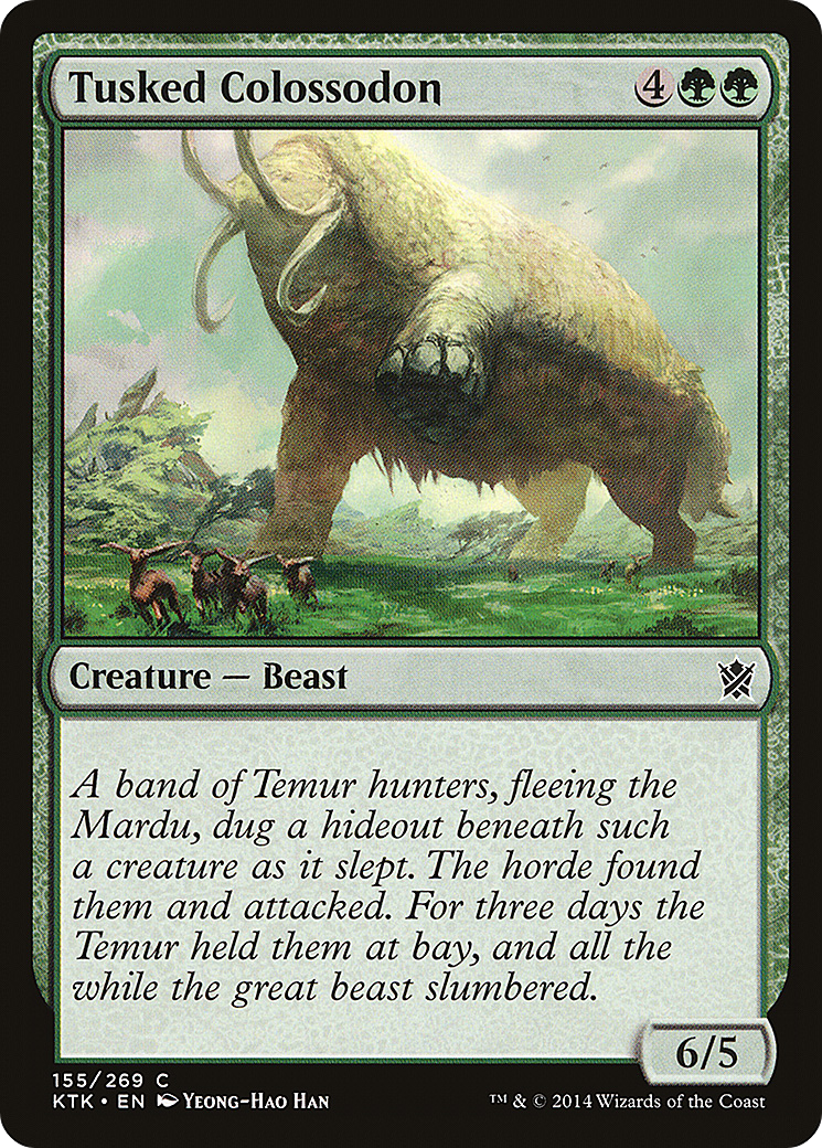 Tusked Colossodon (KTK-155) -  Foil