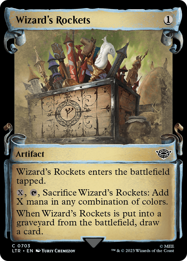 Wizard's Rockets (LTR-703) - : (Showcase) Foil