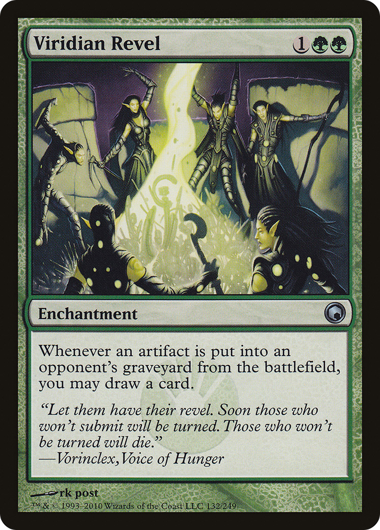 Viridian Revel (SOM-132) -  Foil