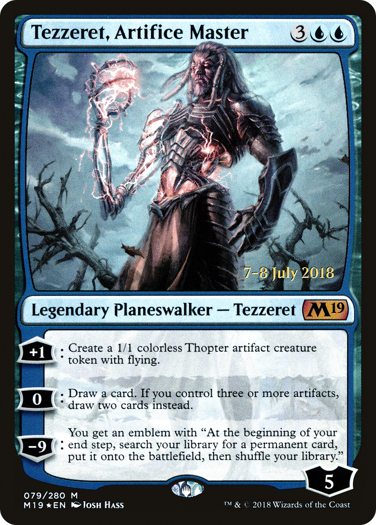 Tezzeret, Artifice Master (PRE-79S) -  Foil