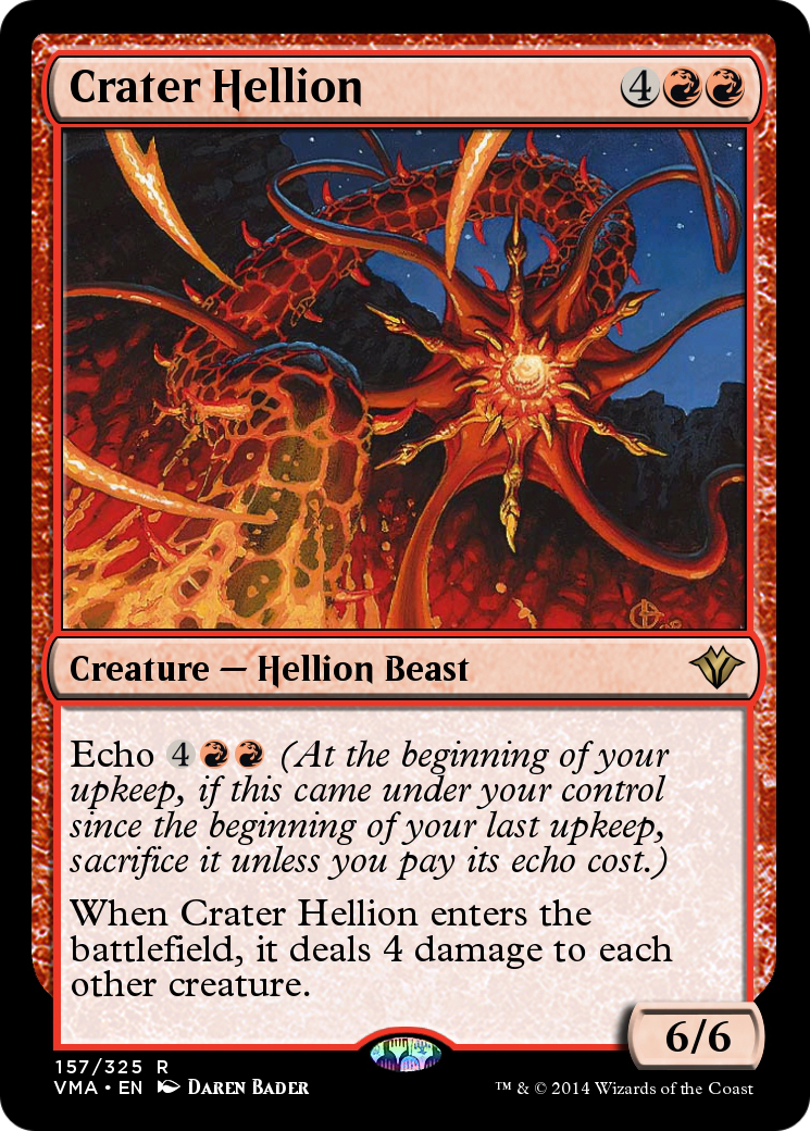 Crater Hellion (VMA-157) -  Foil