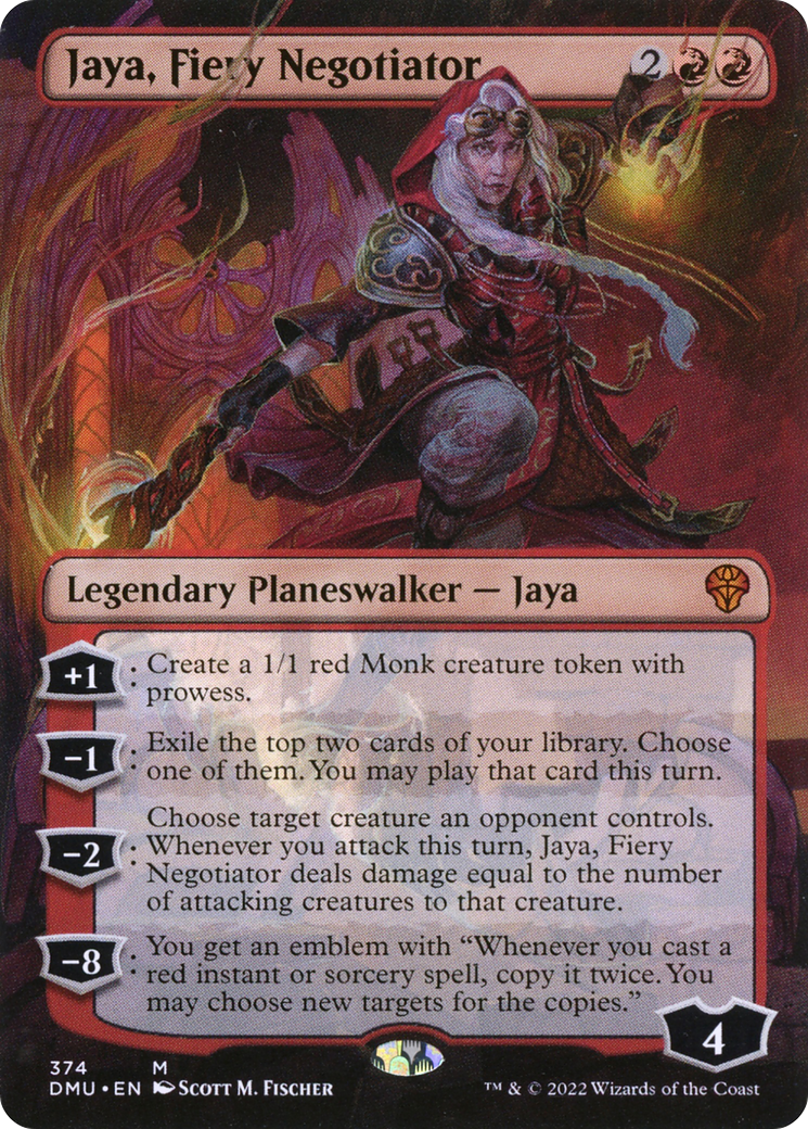 Jaya, Fiery Negotiator (DMU-374) -  (Borderless)