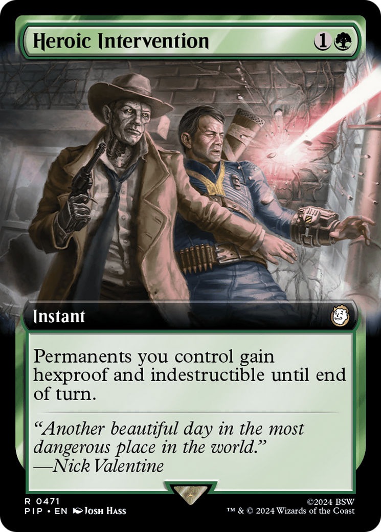 Heroic Intervention (PIP-471) - : (Extended Art) Foil