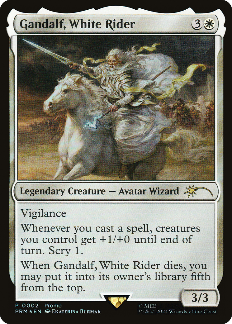 Gandalf, White Rider (UMP-002) -  Foil