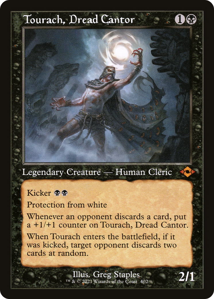 Tourach, Dread Cantor (MH2-402) -  Etched Foil