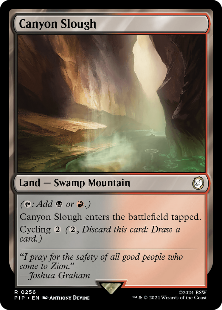 Canyon Slough (PIP-256) -  Foil