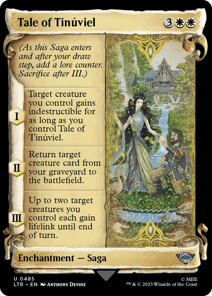 Tale of Tinúviel (LTR-485) - : (Showcase) Foil