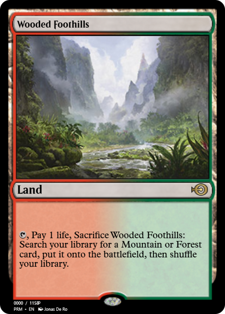 Wooded Foothills (PRM-72890) -  Foil