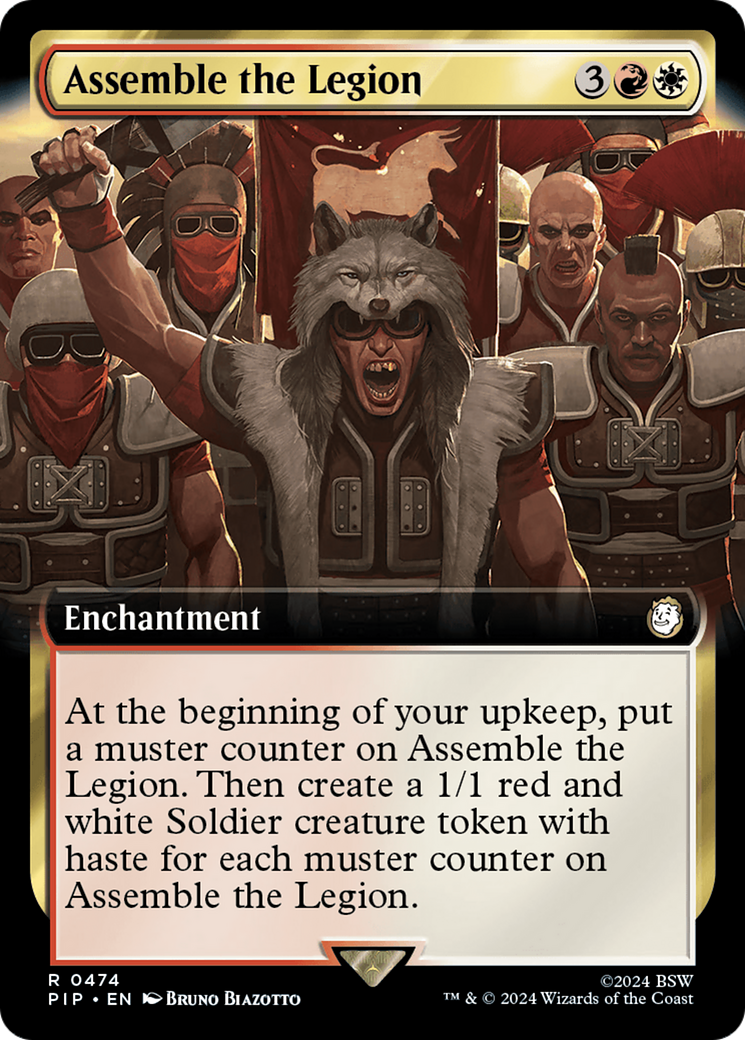 Assemble the Legion (PIP-474) - : (Extended Art) Foil