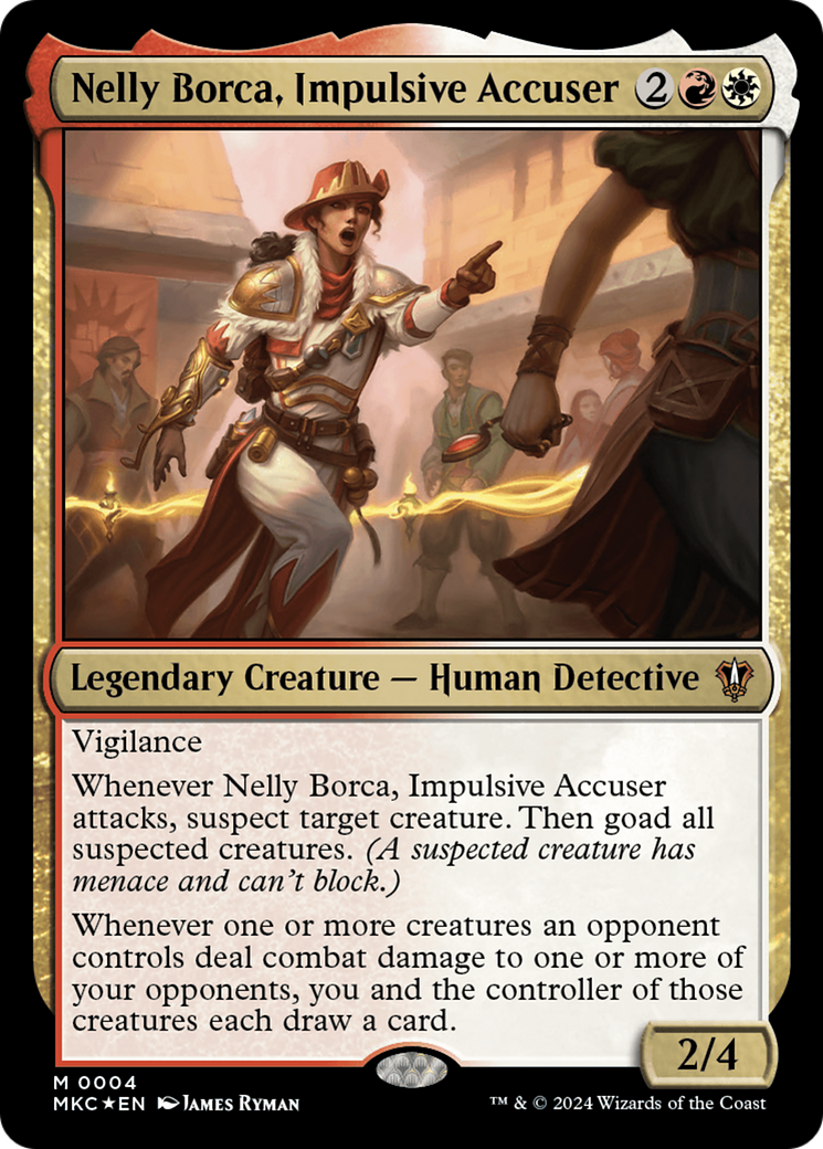 Nelly Borca, Impulsive Accuser (MKC-004) -  Foil