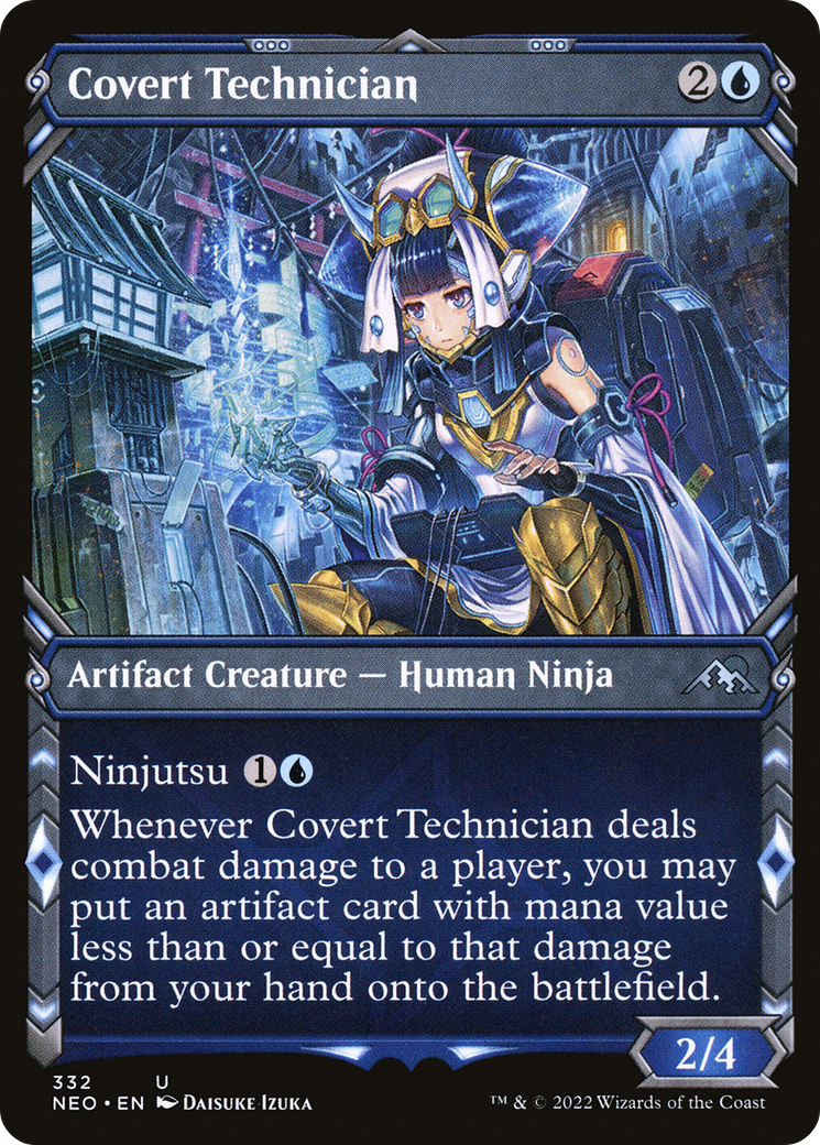 Covert Technician (NEO-332) - : (Showcase) Foil