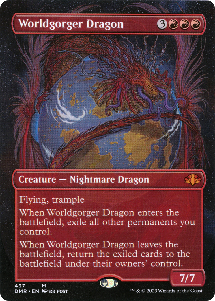 Worldgorger Dragon (DMR-437) -  (Borderless) Foil