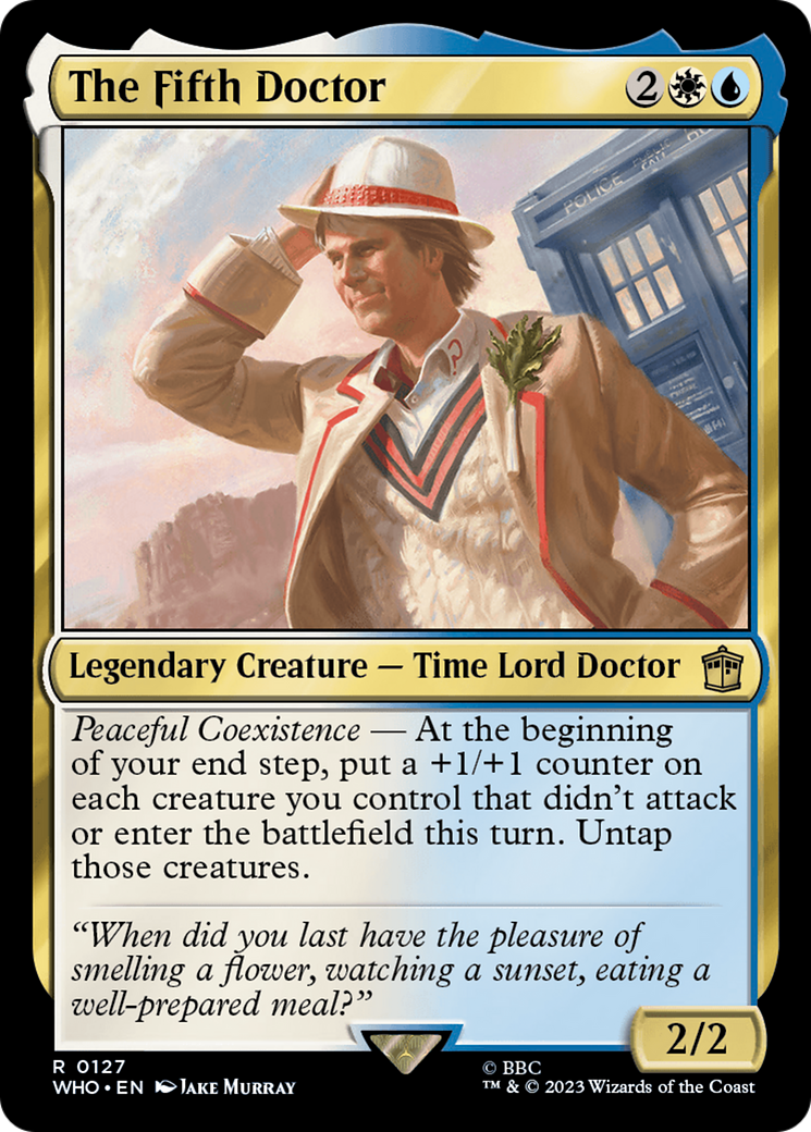 The Fifth Doctor (WHO-127) -  Foil