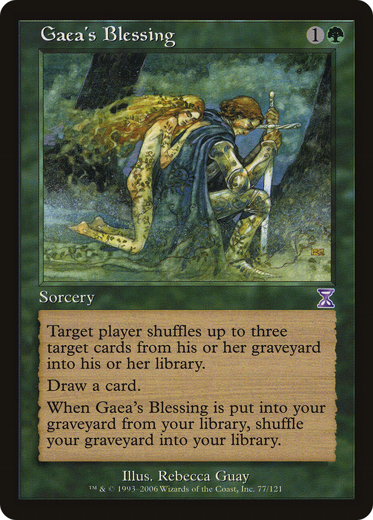 Gaea's Blessing (TSB-077) -  Foil