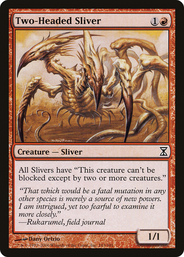 Two-Headed Sliver (TSP-183) -  Foil