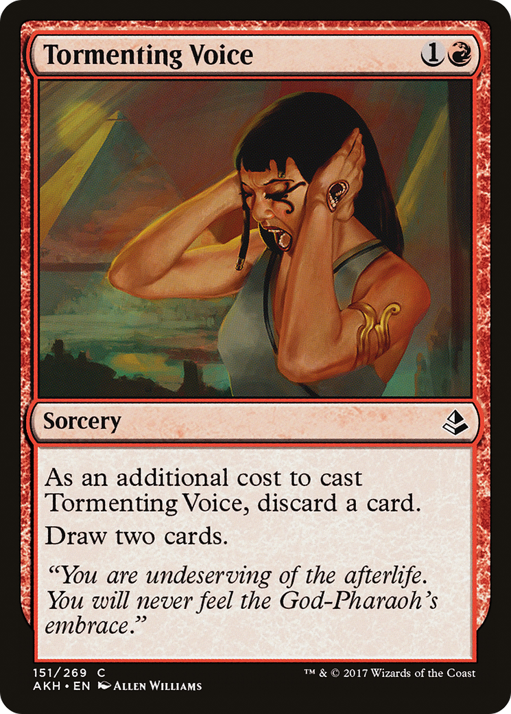 Tormenting Voice (AKH-151) -  Foil