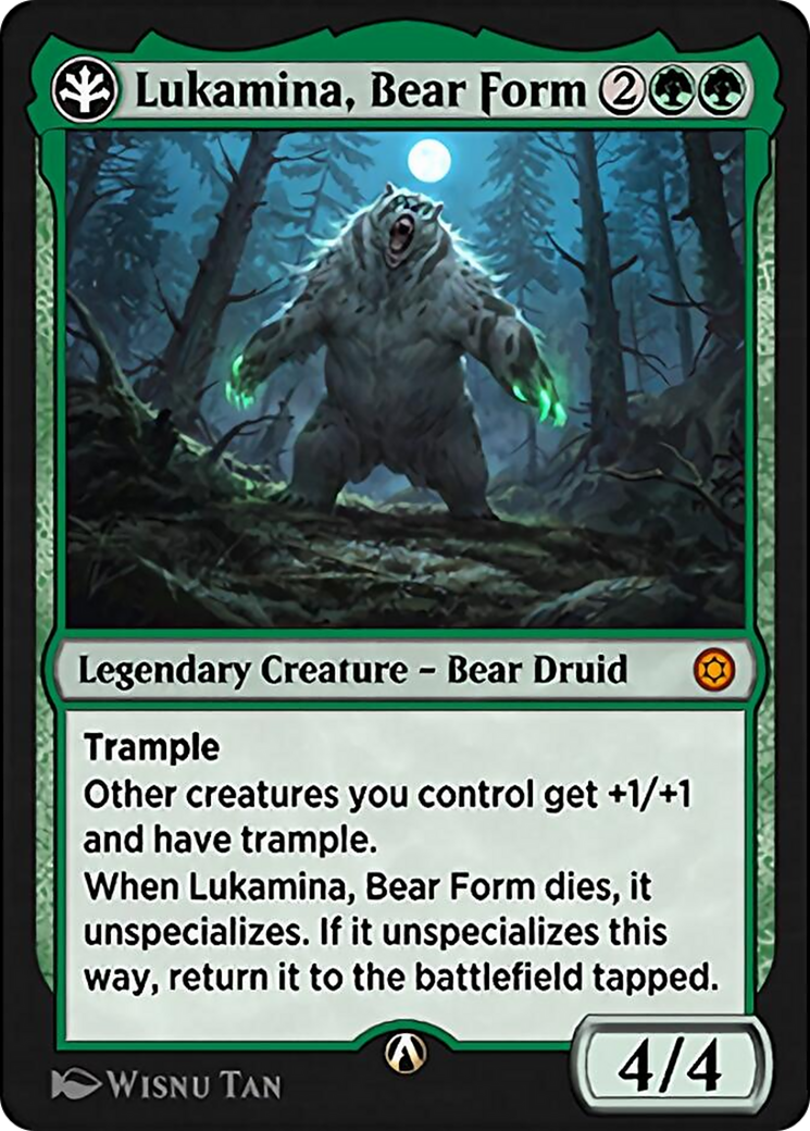 Lukamina, Bear Form (HBG-17G) -