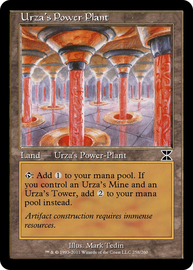 Urza's Power Plant (ME4-258C) -  Foil