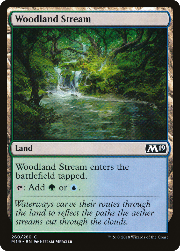 Woodland Stream (M19-260) -