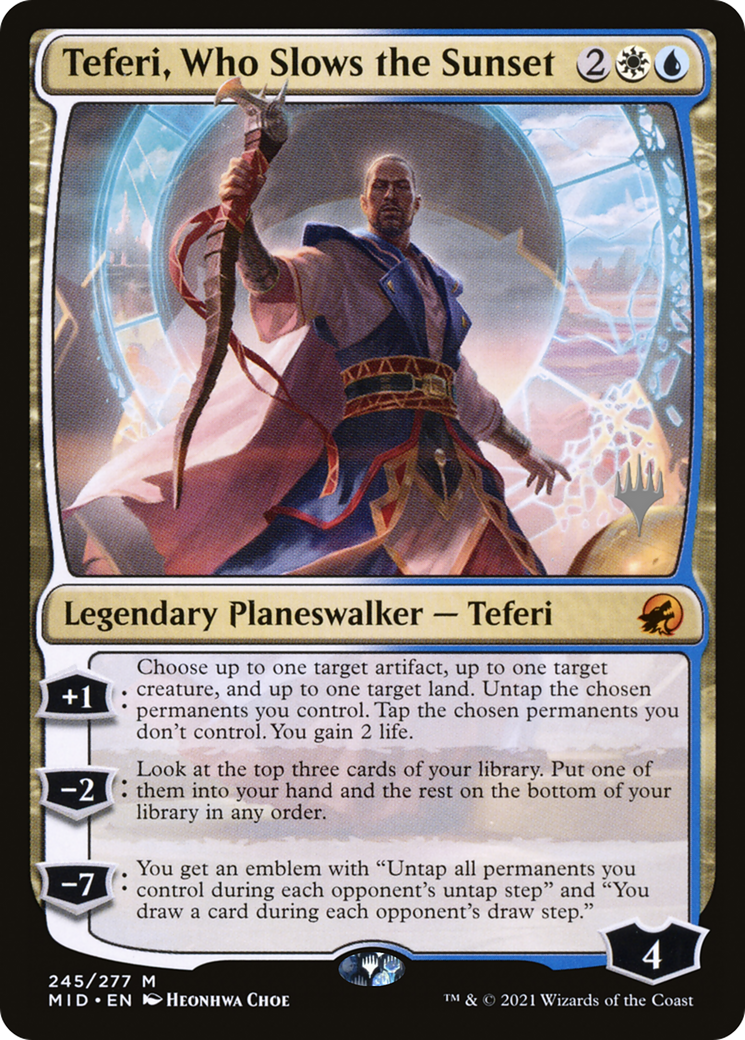 Teferi, Who Slows the Sunset (PPMID-245P) -