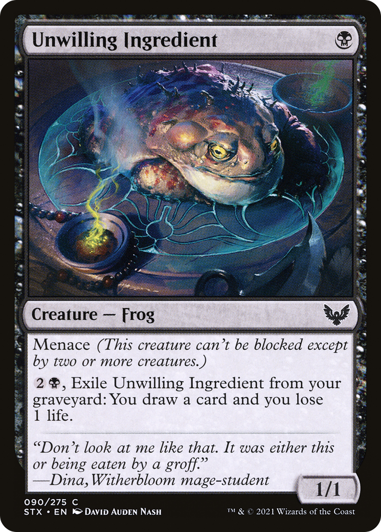 Unwilling Ingredient (STX-090) -  Foil