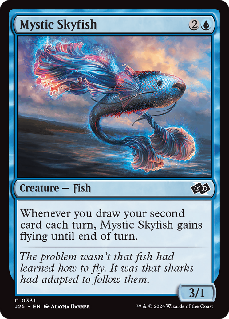 Mystic Skyfish (J25-331) -