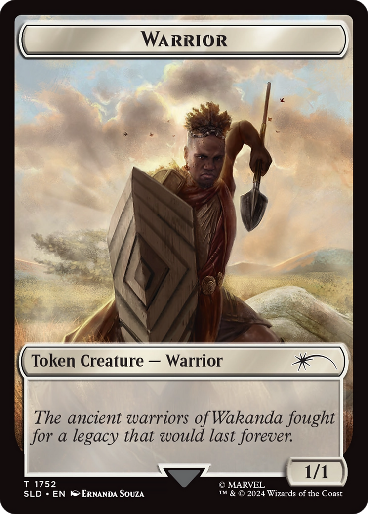 Warrior (SLD-1752) -  (Borderless) Foil