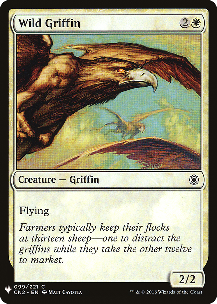 Wild Griffin (LIST-CN2-99) -