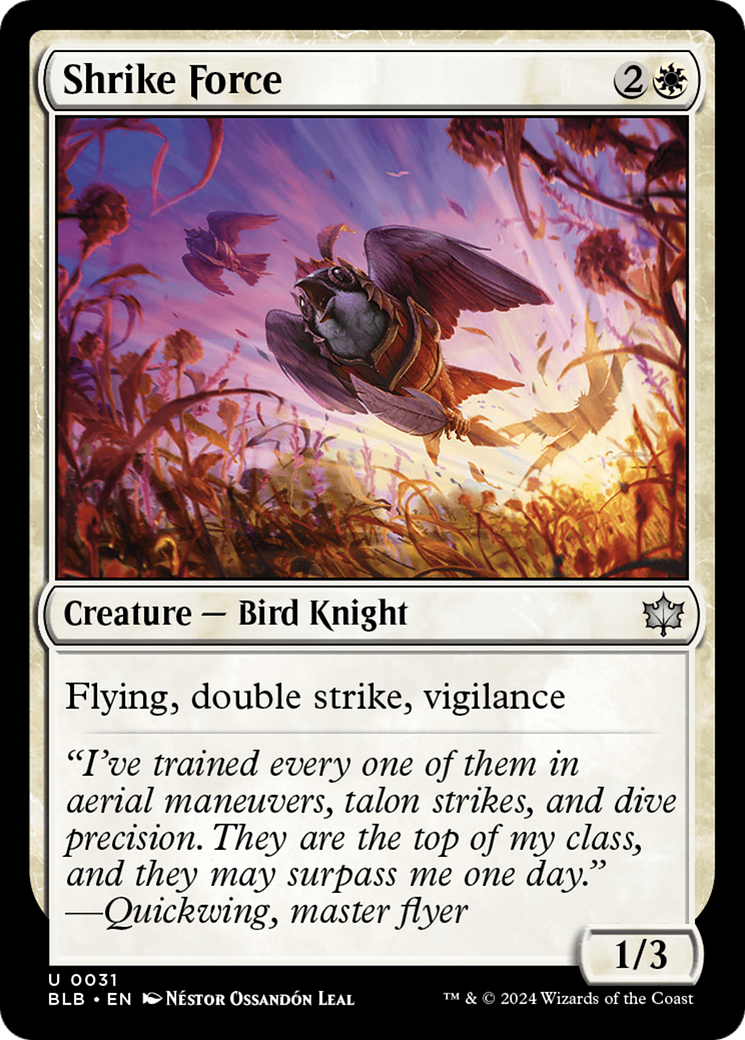 Shrike Force (BLB-031) -  Foil