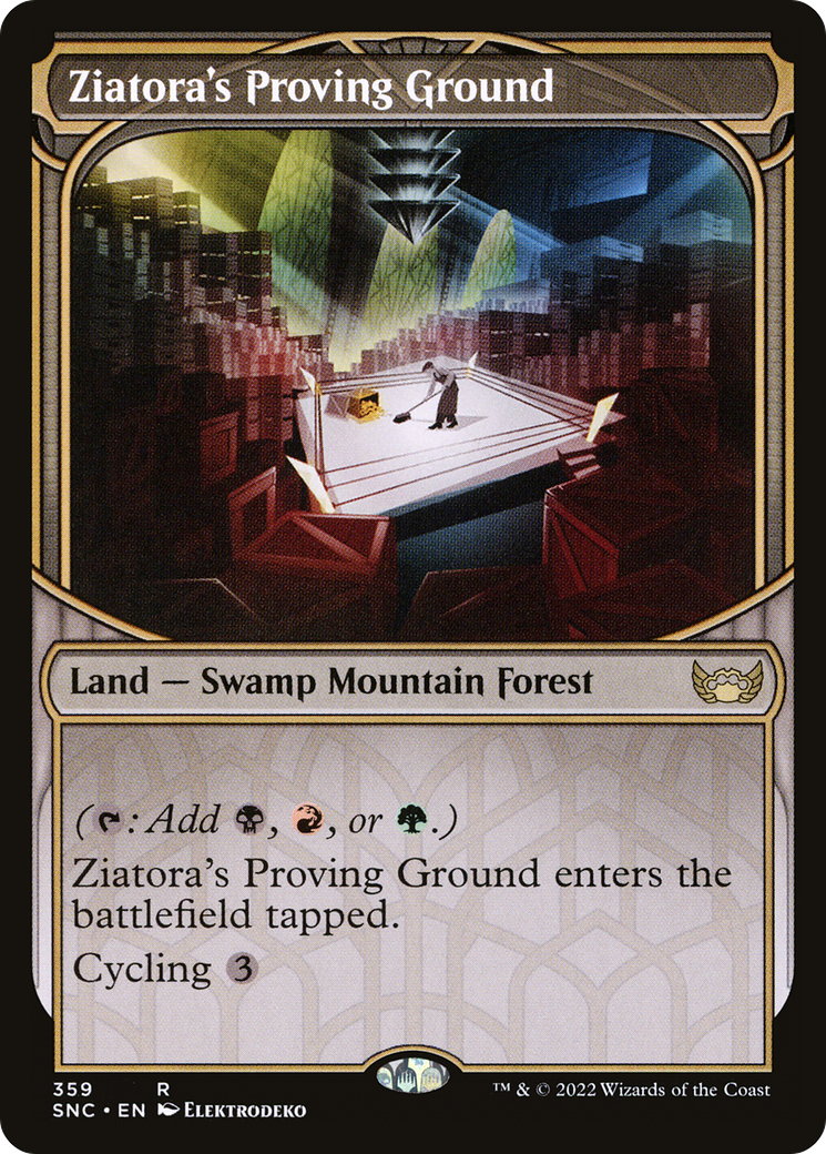 Ziatora's Proving Ground (SNC-359) - : (Showcase) Foil