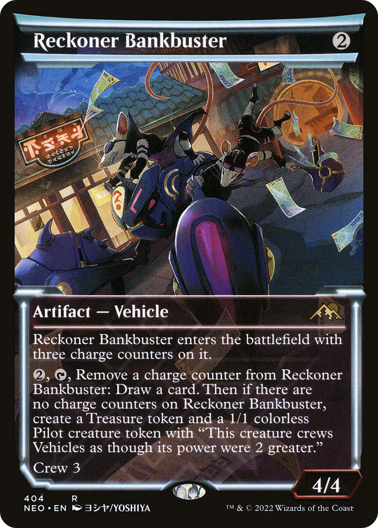 Reckoner Bankbuster (NEO-404) - : (Showcase) Foil