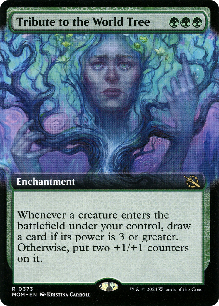 Tribute to the World Tree (MOM-373) - : (Extended Art) Foil