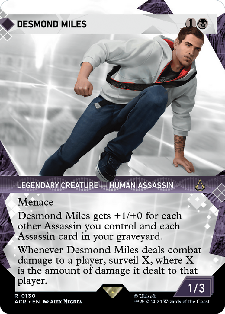 Desmond Miles (ACR-130) - : (Showcase) (Borderless)