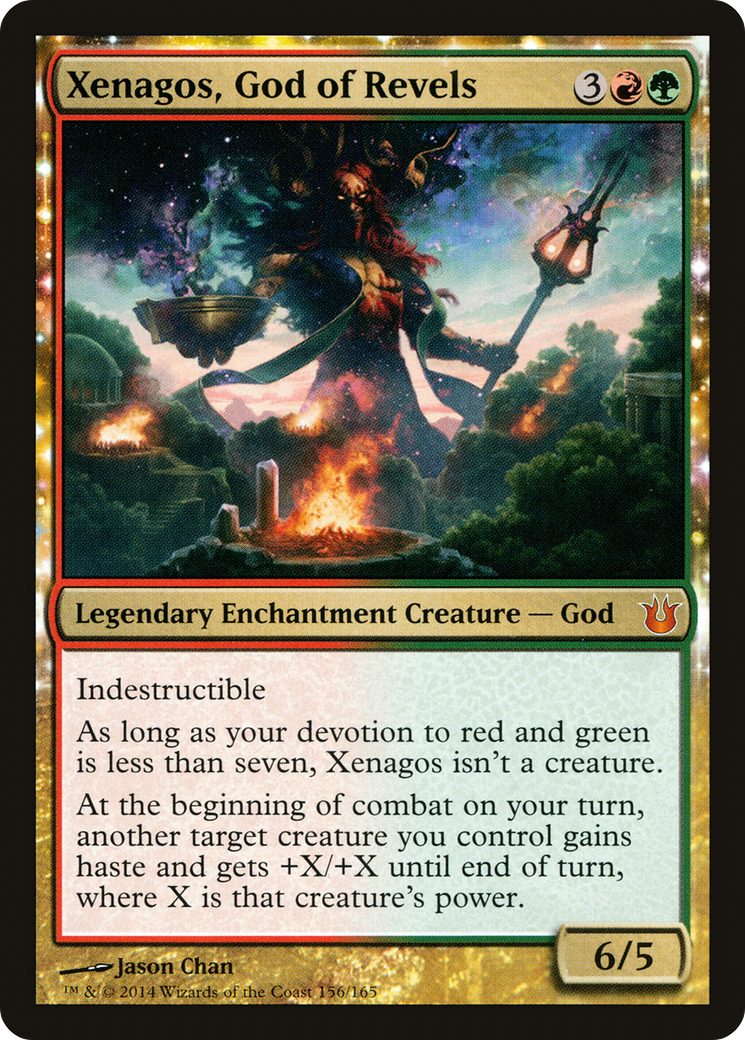 Xenagos, God of Revels (BNG-156) - : (enchantment) Foil