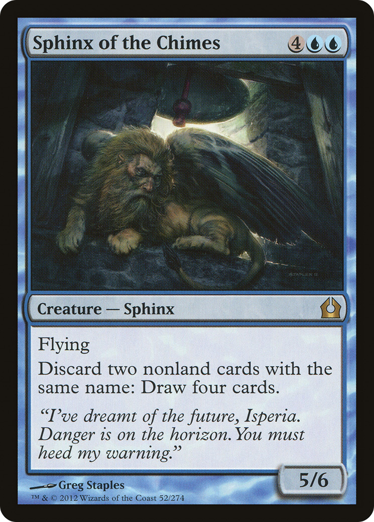 Sphinx of the Chimes (RTR-052) -  Foil