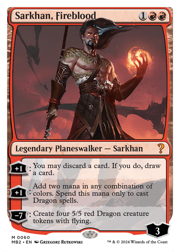 Sarkhan, Fireblood (MB2-060) -