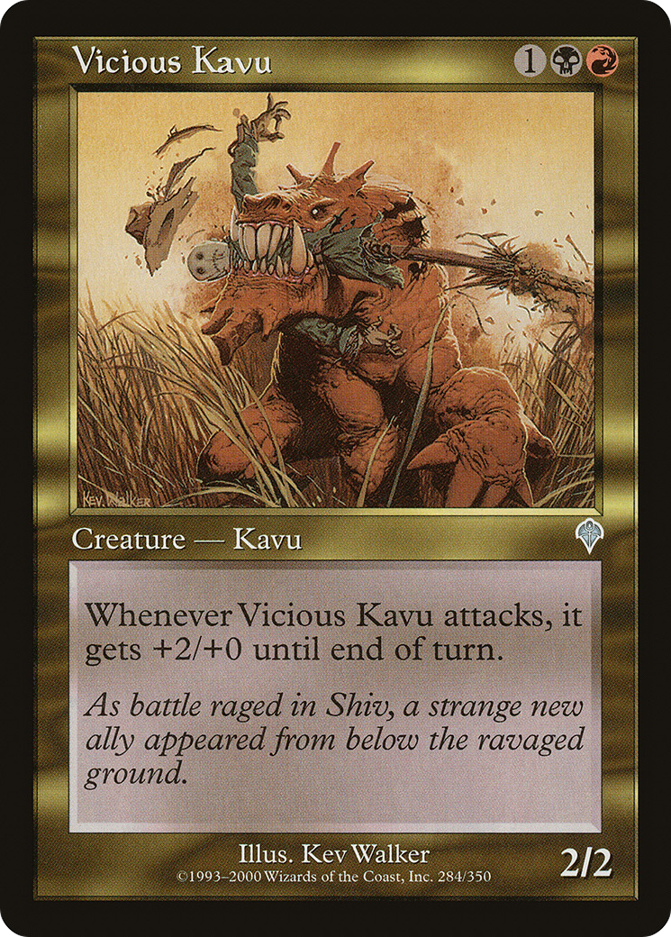 Vicious Kavu (INV-284) -  Foil